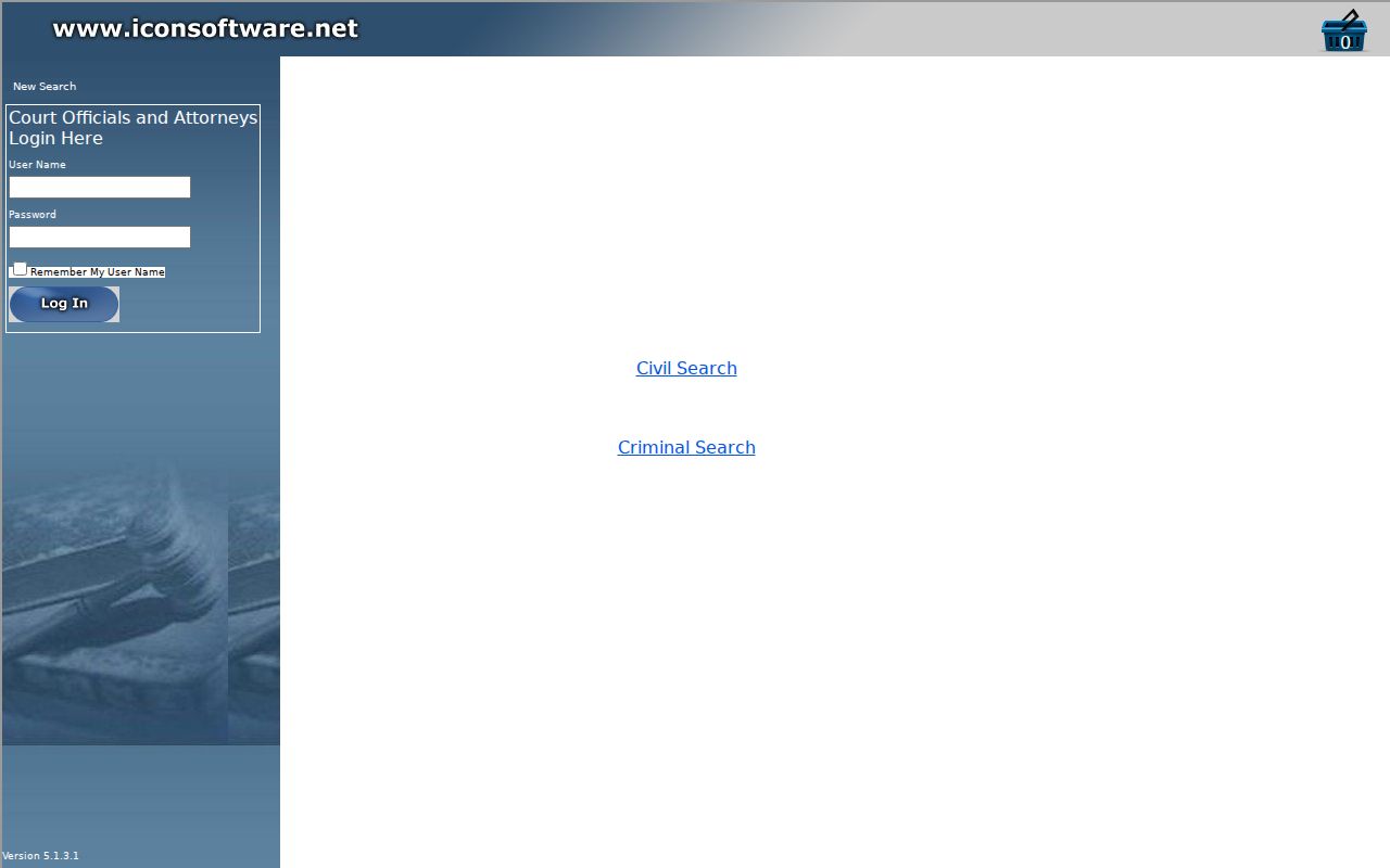 Douglas County criminal court case ICON WebSearch
