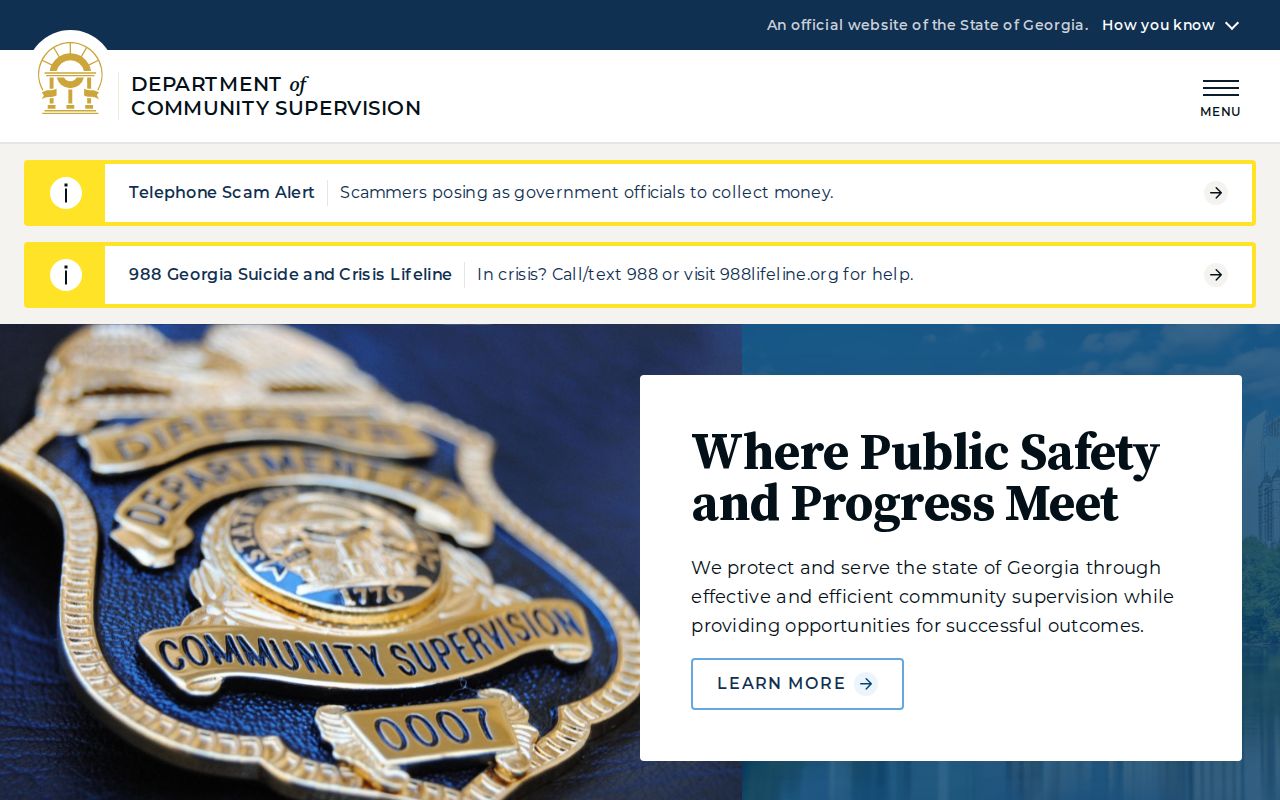 Douglas County criminal history Georgia Community Supervision resource