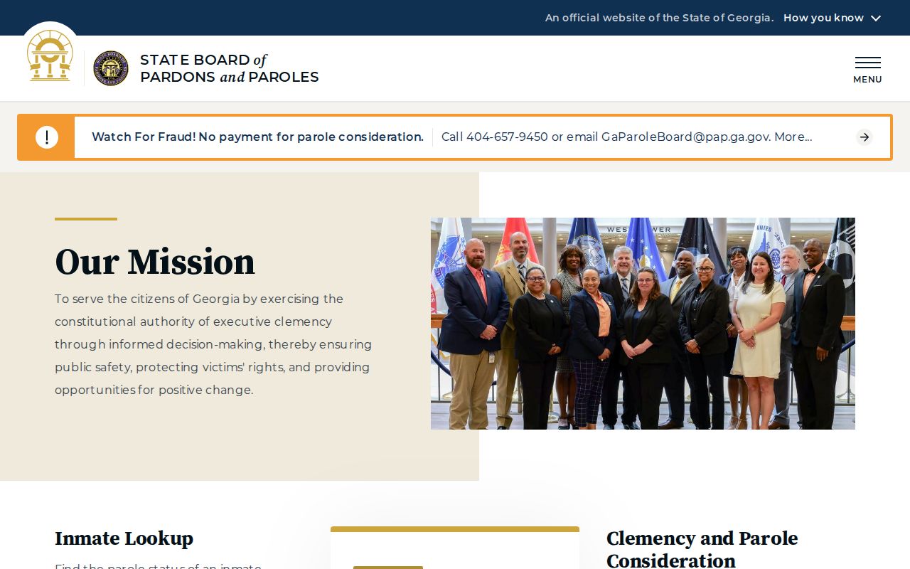 Douglas County criminal history Georgia parole authority page