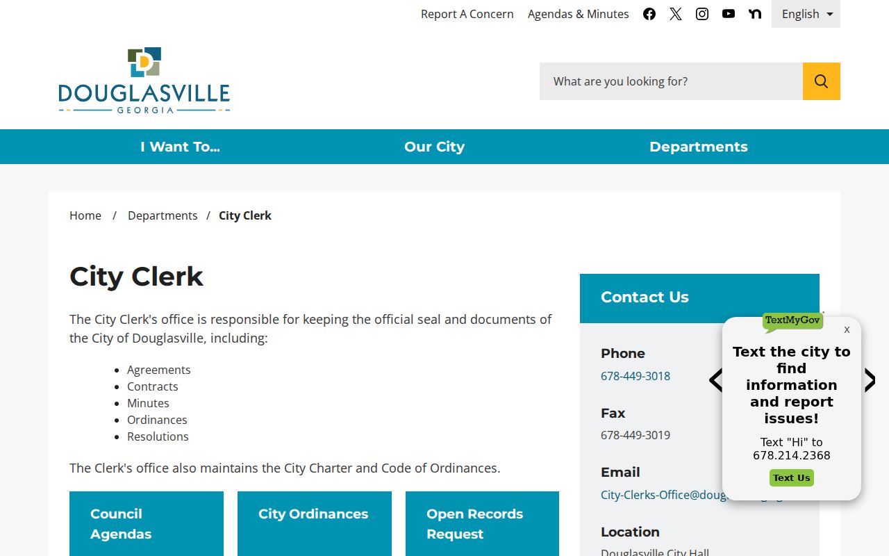 Douglas County criminal history Douglasville Public Records Center